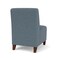 Lesro Siena Lounge Reception Armless Guest Chair, Walnut, RF Serene Upholstery SN1102 - alternate 2
